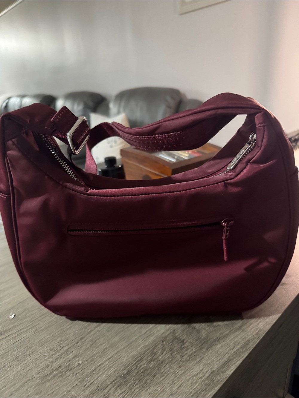 lululemon athletica Maroon Crescent Shoulder Bag - Picture 2 of 4